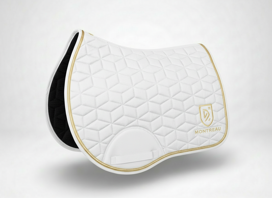 Jump Saddle Pad Essential Ivory White