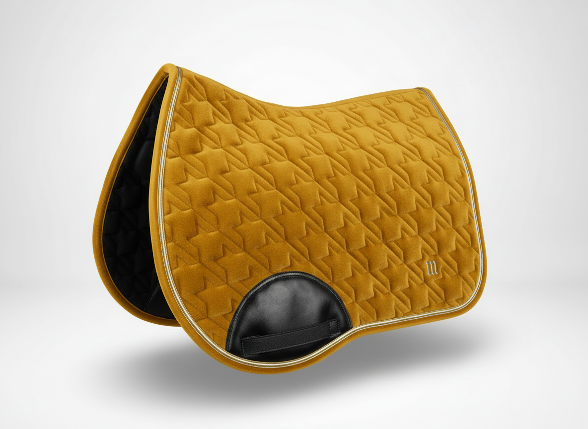 Jump Saddle Pad Heritage Antique Gold