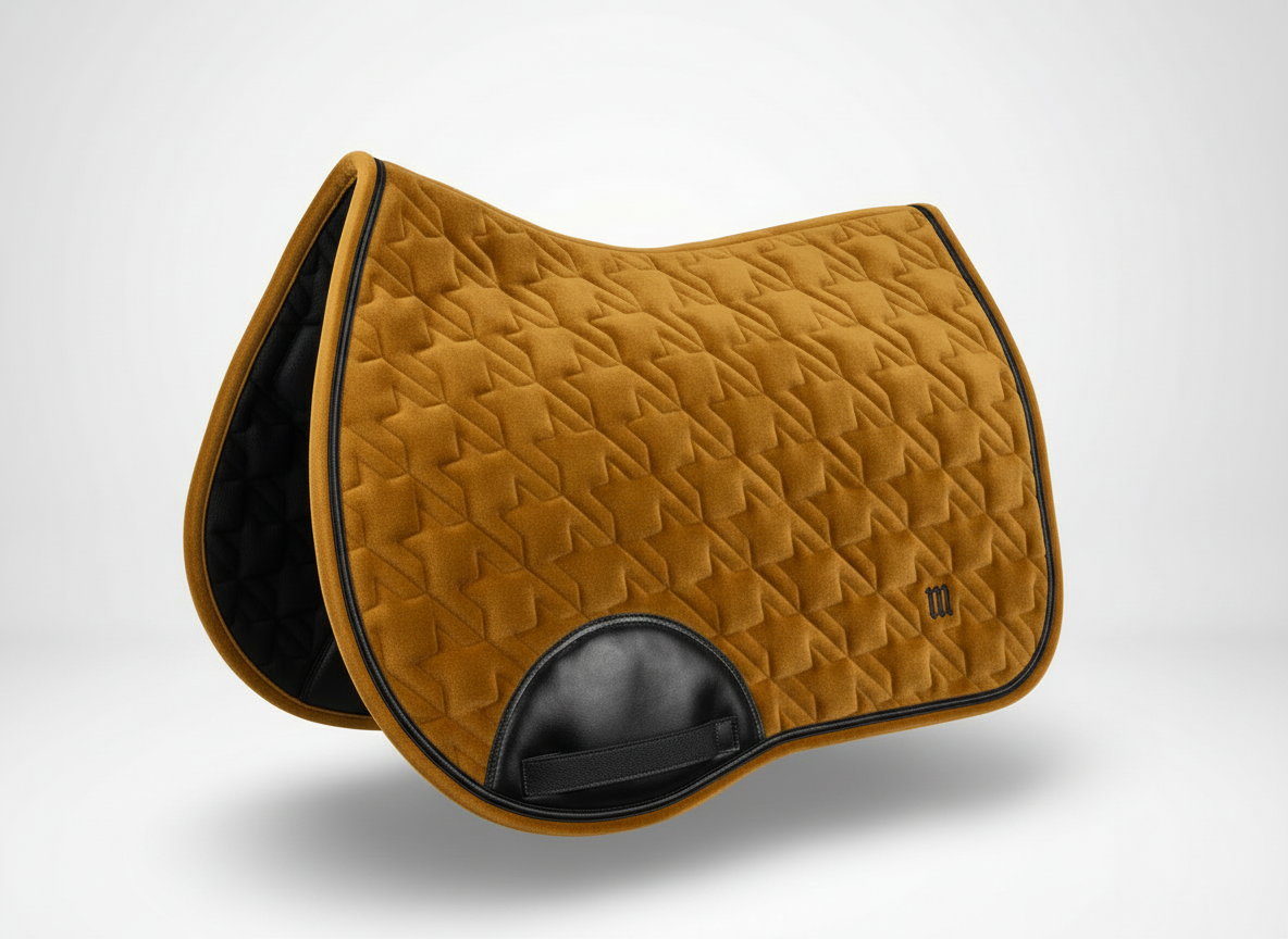 Jump Saddle Pad Heritage Antique Gold