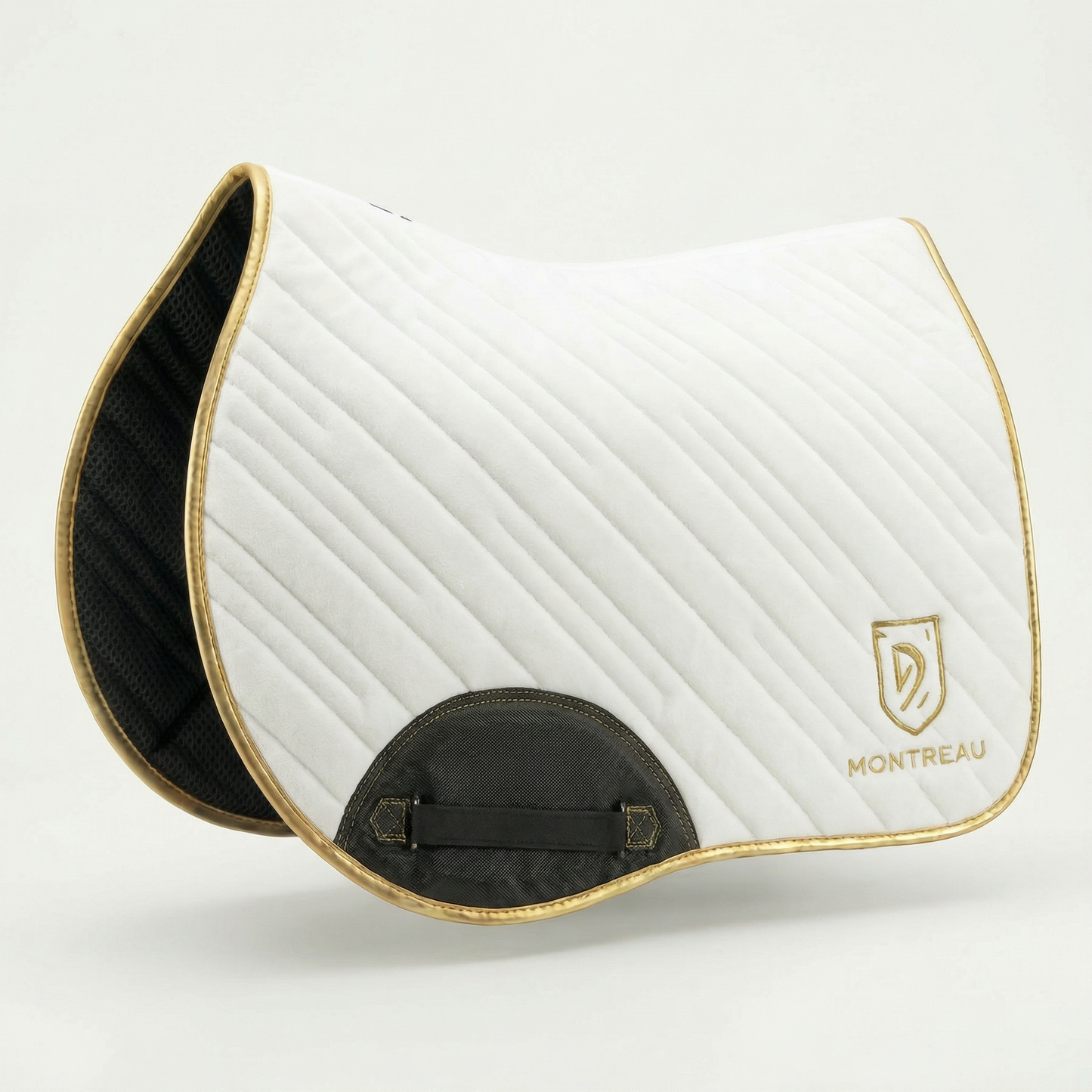 Czapsy do jazdy konnej Champion - Złoty akcent